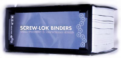 Screw-Lok binder