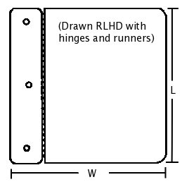 Cover dimensions